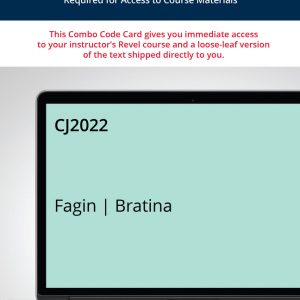 Revel + Print Combo Access Code for CJ 2022 book cover