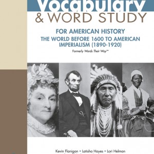 Vocabulary and Word Study for American History book cover
