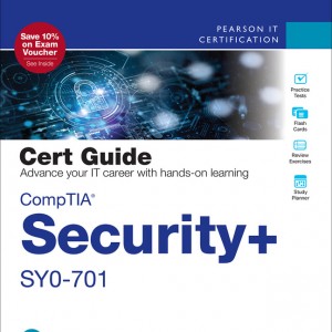 CompTIA Security+ SY0-701 Cert Guide book cover