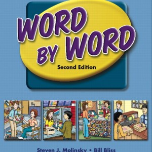 Word by Word Picture Dictionary with WordSongs Music CD Beginning Lifeskills Workbook book cover