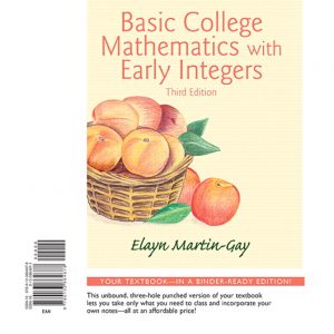 Basic College Mathematics with Early Integers, Books a la Carte Edition book cover