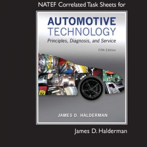 NATEF Correlated Task Sheets for Automotive Technology book cover