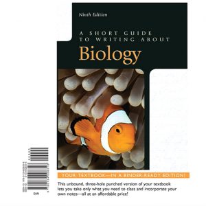 Short Guide to Writing about Biology, A book cover