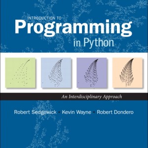 Introduction to Programming in Python book cover