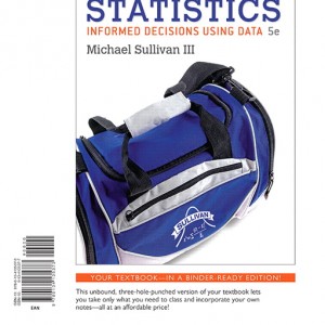Statistics book cover