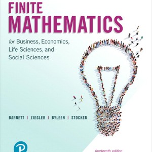 Finite Mathematics for Business, Economics, Life Sciences, and Social Sciences book cover
