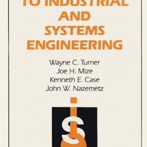 Introduction To Industrial And Systems Engineering book cover