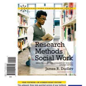 Research Methods for Social Work book cover