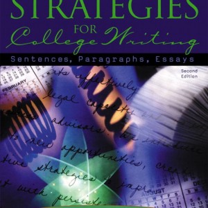 Strategies for College Writing book cover