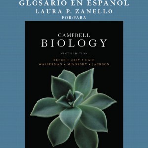 Spanish Glossary for Campbell Biology book cover