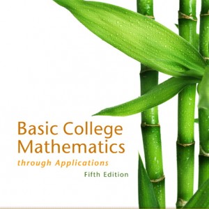 Basic College Mathematics through Applications book cover