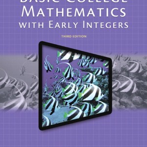 Basic College Mathematics with Early Integers book cover