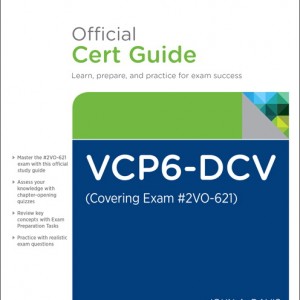 VCP6-DCV Official Cert Guide (Exam #2V0-621) book cover