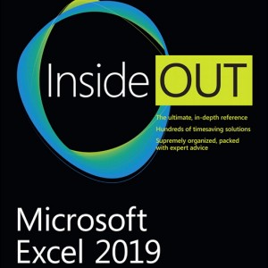 Microsoft Excel 2019 Inside Out book cover