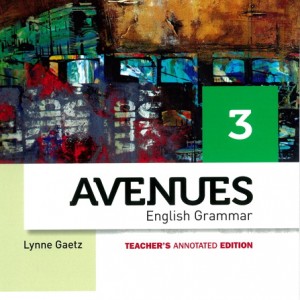Avenues 3 English Grammar Annotated Teacher's Edition book cover